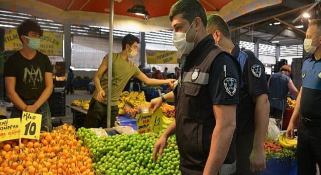 Aliağa Pazarı Kovid-19 Önlemleriyle Kuruldu