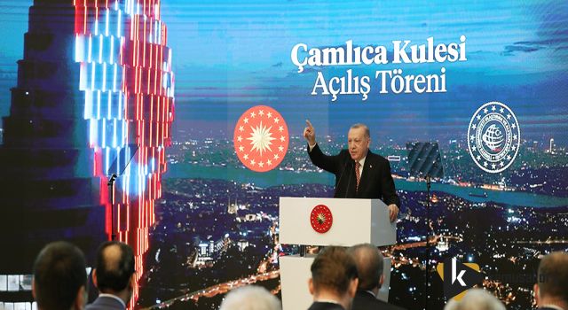 Cumhurbaşkanı Erdoğan, Çamlıca Kulesi Açılış Töreni'ne katıldı