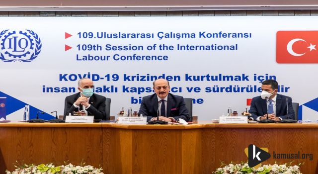 Bakan Bilgin, 109’uncu Uluslararası Çalışma Konferansı Kapsamındaki Toplantıya Katıldı