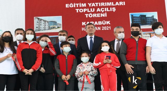 BAKAN SELÇUK, KARABÜK'TE AÇILIŞ VE TEMEL ATMA TÖRENİNE KATILDI