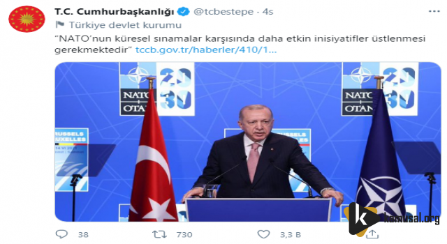 Erdoğan'dan Açıklama