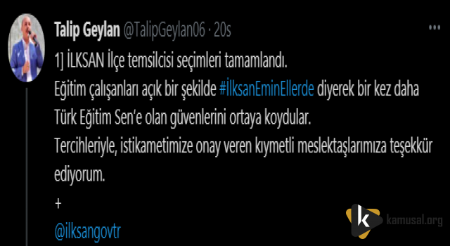 İlksan Seçimleri Tamamlandı!