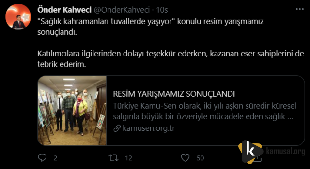 Resim Yarışması Açıklandı