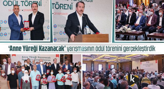 Anne Yüreği Kazanacak’ yarışmasının ödül töreni gerçekleştirildi