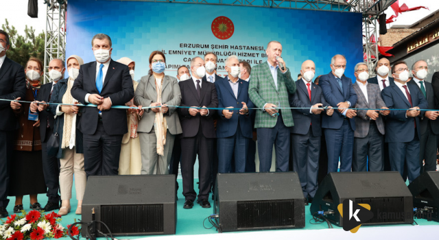 Cumhurbaşkanı Erdoğan, Erzurum Şehir Hastanesi’nin Açılışını Gerçekleştirdi