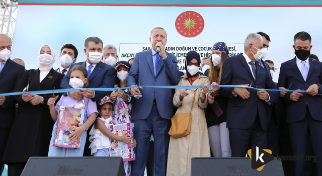 Cumhurbaşkanı Erdoğan, Sakarya’da Kadın Doğum ve Çocuk Hastanesi’nin Açılışını Yaptı