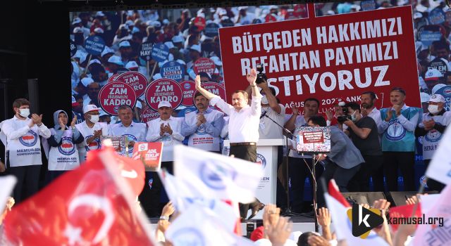 Yalçın; Bütçeden Hakkımızı, Refahtan Payımızı İstiyoruz!