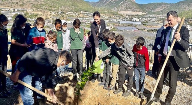 Akkuyu Nükleer A.Ş. Temsilcileri, Milli Ağaçlandırma Günü Kapsamında Ağaç Dikti