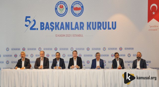 Eğitim-Bir-Sen 52. Başkanlar Kurulu Toplantısı Yapıldı