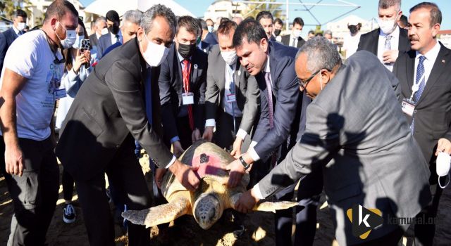 BAKAN ÖZER VE BAKAN KURUM, CARETTA CARETTALARI DENİZLE BULUŞTURDU