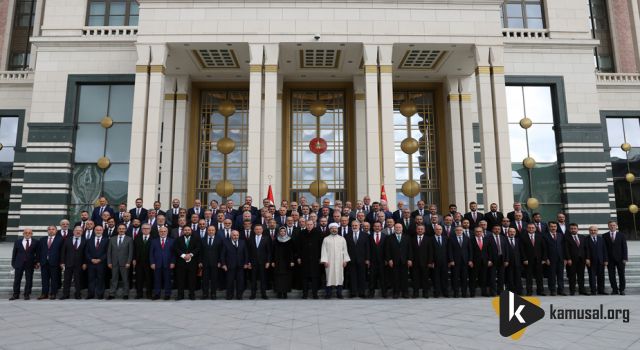 Cumhurbaşkanı Erdoğan, il müftülerini kabul etti