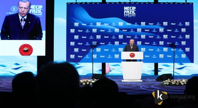 Cumhurbaşkanı Erdoğan Necip Fazıl Ödülleri Törenine Katıldı