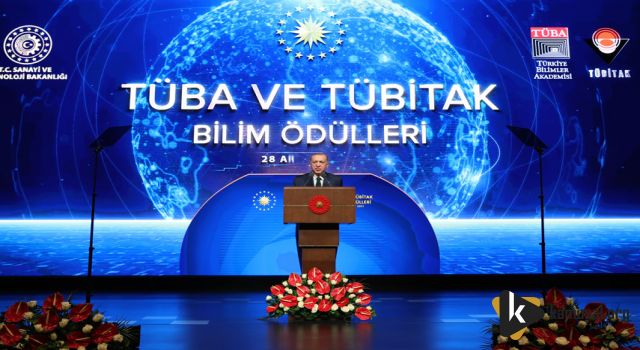 Cumhurbaşkanı Erdoğan, TÜBA ve TÜBİTAK Bilim Ödülleri Töreni’nde Konuştu