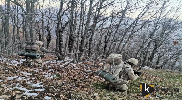 Eren Kış-12 Tendürek Şehit Jandarma Kıdemli Binbaşı Kıvanç Cesur Operasyonu Başlatıldı