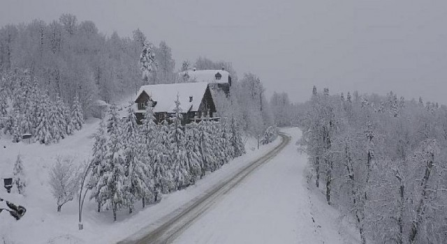 Kartepe kış masalı gibi