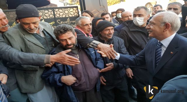 KILIÇDAROĞLU, ŞANLIURFA'DA SABAHÇI KAHVESİNİ ZİYARET ETTI