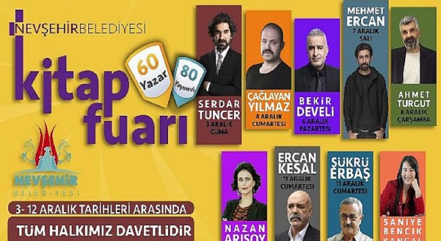 Nevşehir Belediyesi Kitap Fuarı kapılarını açıyor