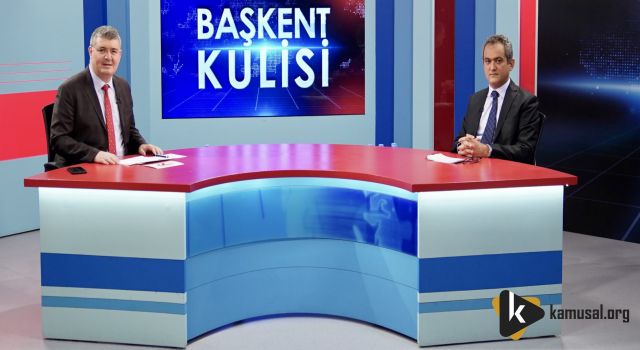 ÖZER, "BAŞKENT KULİSİ" PROGRAMINA KONUK OLDU