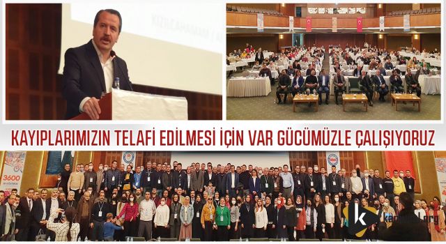 Yalçın; Kayıplarımızın Telafi Edilmesi İçin Var Gücümüzle Çalışıyoruz