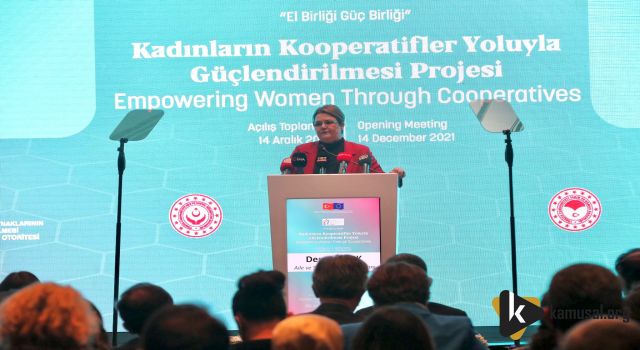 Yanık, Kadınların Kooperatifler Yoluyla Güçlendirilmesi Projesi Açılış Toplantısı'na Katıldı