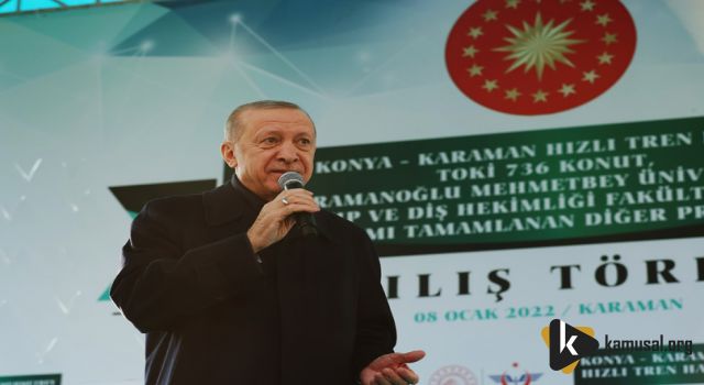 Cumhurbaşkanı Erdoğan, Karaman’da Toplu Açılış Töreninde Konuştu