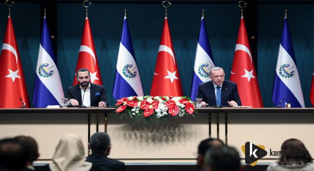 Erdoğan El Salvador Cumhurbaşkanı Bukele ile Görüştü