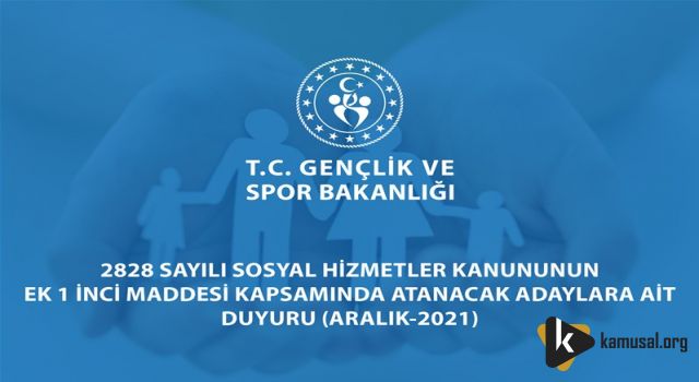 Gençlik ve Spor Bakanlığı'ndan Duyuru!