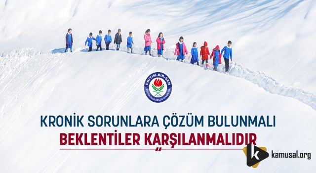 Kronik Sorunlara Çözüm Bulunmalı, Beklentiler Karşılanmalıdır