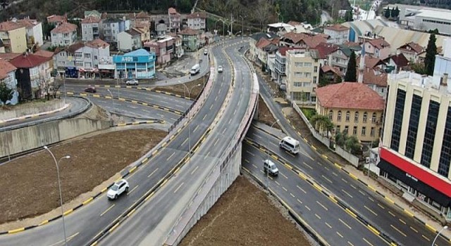 Sakarya SGK Kavşağı resmi açılışa hazırlanıyor