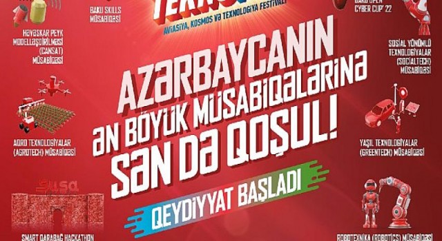 Türkiye’nin Gururu, Rekorların Festivali TEKNOFEST Azerbaycan’da