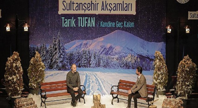 Yazar Tarık Tufan, Sultanşehir Akşamları’na konuk oldu