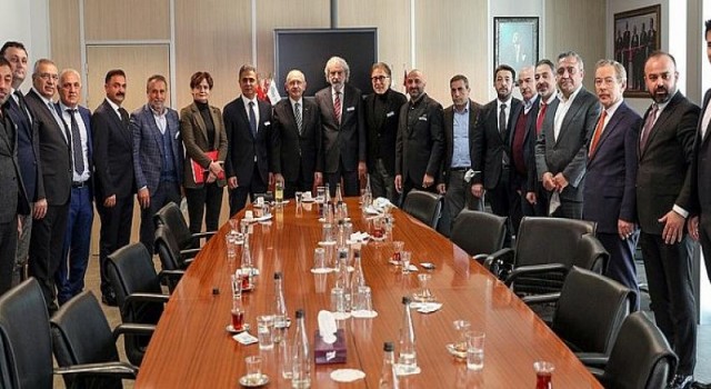 CHP Genel Başkanı Kemal Kılıçdaroğlu, İSTOÇ Esnafıyla Bir Araya Geldi