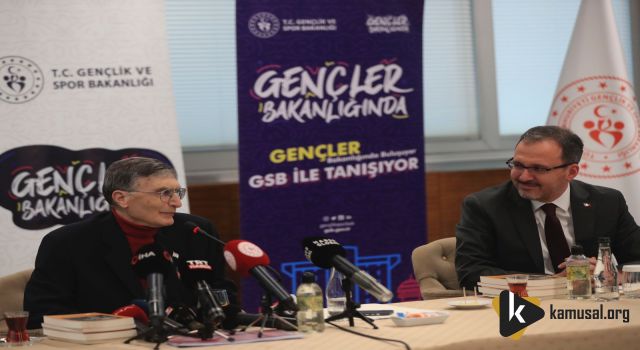 Kasapoğlu ve Nobel Ödüllü Bilim İnsanı Aziz Sancar Gençlerle Buluştu