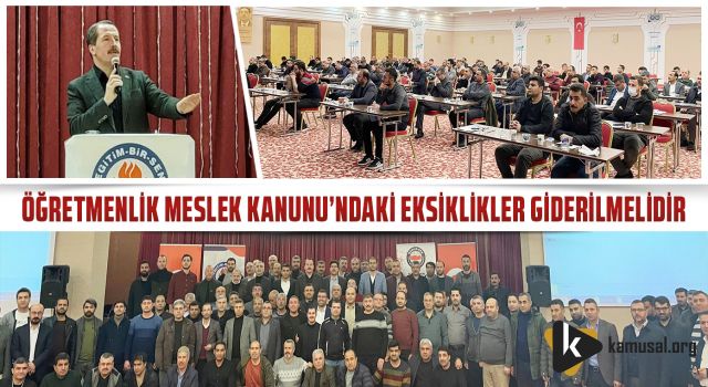 Öğretmenlik Meslek Kanunu’ndaki Eksiklikler Giderilmelidir