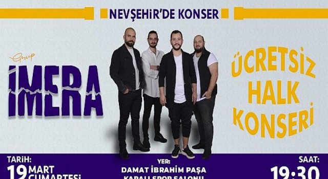 Grup İmera Konseri Bu Akşam SAAT 19.30’da