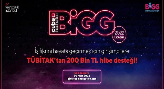 Teknopark İstanbul, BİGG Cube Incubation Programı ile Girişimcilere 200.000 TL Hibe Desteği