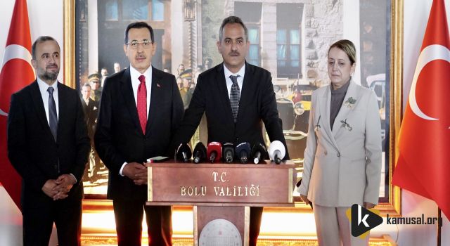 ÖZER, BOLU İL EĞİTİM DEĞERLENDİRME TOPLANTISI'NA KATILDI