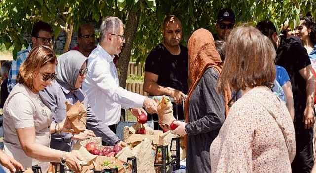 Üsküdar’da Fideler Toprakla Buluştu, Ortaya Renkli Görüntüler Çıktı