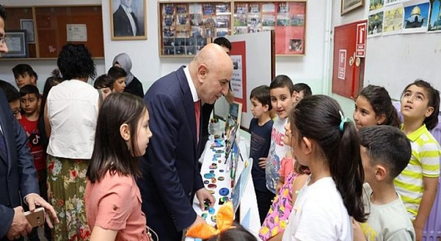 Altınok Barışyolu İlkokuluna Halı Saha Müjdesi Verdi