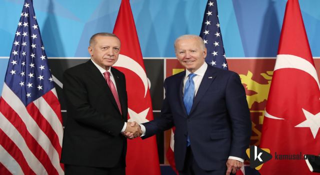 Erdoğan, ABD Başkanı Biden ile Görüştü