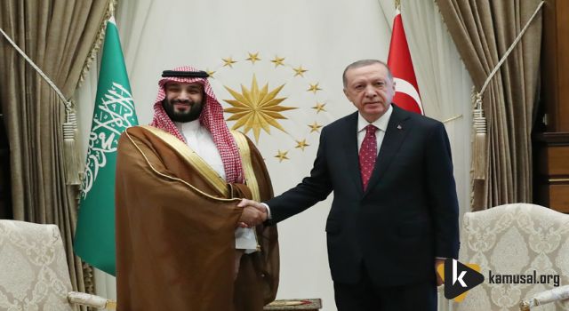 Erdoğan, Suudi Arabistan Veliaht Prensi Muhammed bin Selman ile Görüştü