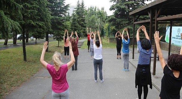 Küçükçekmece’de Açık Havada Spor Keyfi Başladı