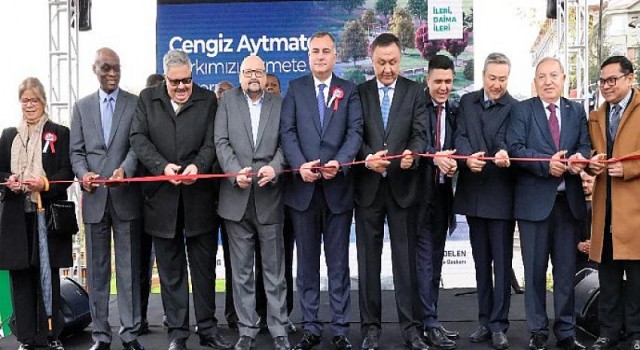 Cengiz Aytmatov Parkı Açıldı