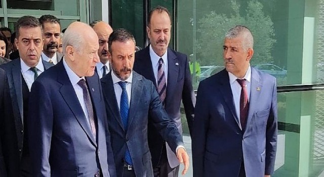 Milliyetçi Hareket Partisi Genel Başkanı Devlet Bahçeli İzmir’de