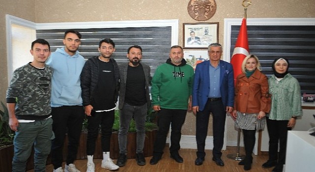 Yeşil Kemerspor’dan Başkan Topaloğlu’na ziyaret