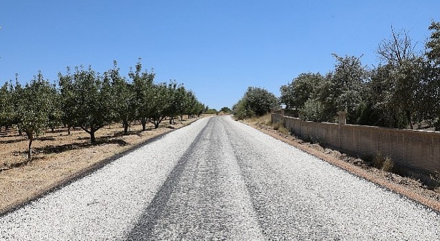 Konya Büyükşehir Bozkır-Harmanpınar Mahalle Yolunu Tamamladı