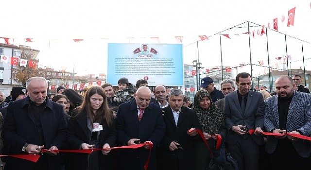 Şehit Polis Memuru Cihat Ermiş Parkı’nın açılışı Keçiören’de yapıldı