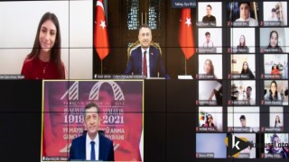 CUMHURBAŞKANI YARDIMCISI OKTAY İLE BAKAN SELÇUK, 81 İLDEN GENÇLERLE BULUŞTU