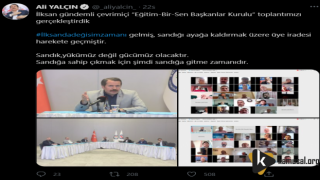 Ali YALÇIN'dan Seçim Tweeti