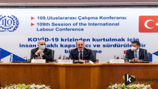 Bakan Bilgin, 109’uncu Uluslararası Çalışma Konferansı Kapsamındaki Toplantıya Katıldı